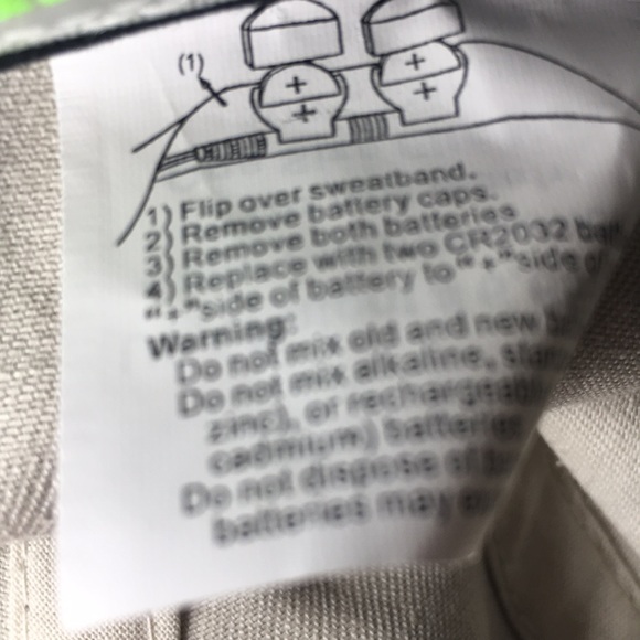 NWT Panther vision cap light. LED lighted baseball cap snapback tan. - Picture 9 of 12